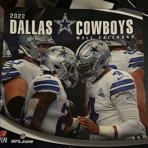 Dallas Cowboys 2022 WALL CALENDAR Official NFL NFLPA New Collector Calendar